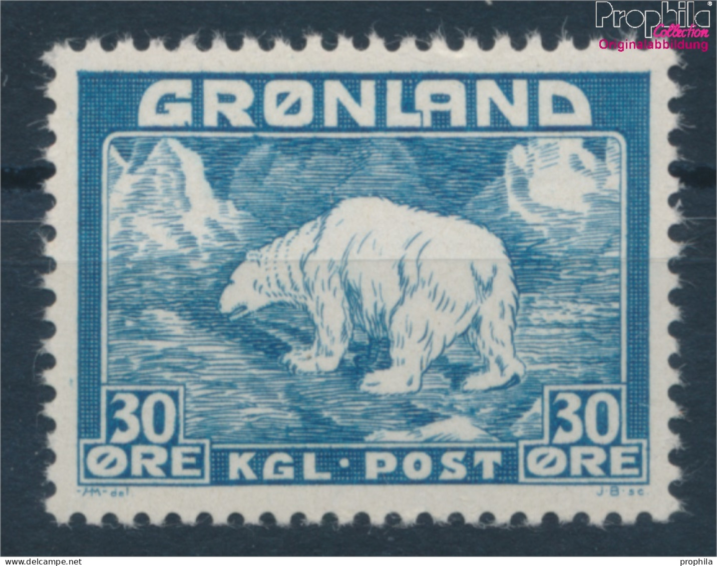 Dänemark - Grönland 6 Postfrisch 1938 König Christian X. (10176684 - Unused Stamps