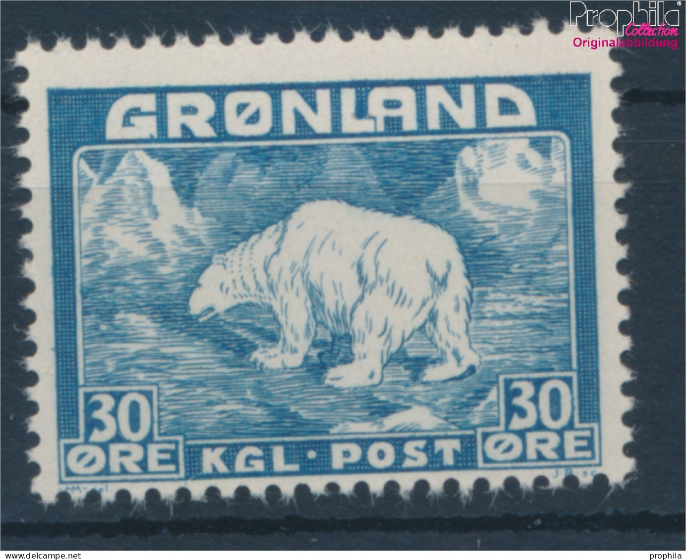 Dänemark - Grönland 6 Postfrisch 1938 König Christian X. (10176779 - Nuovi