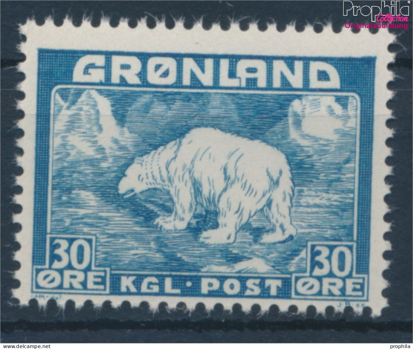 Dänemark - Grönland 6 Postfrisch 1938 König Christian X. (10176782 - Unused Stamps