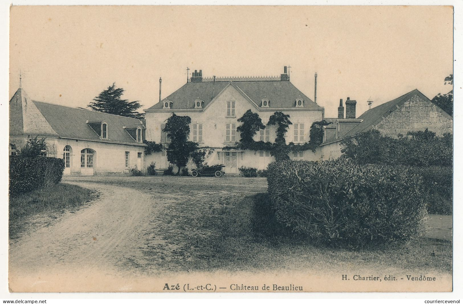 CPA - AZÉ (Loir Et Cher) - Château De Beaulieu - Autres & Non Classés