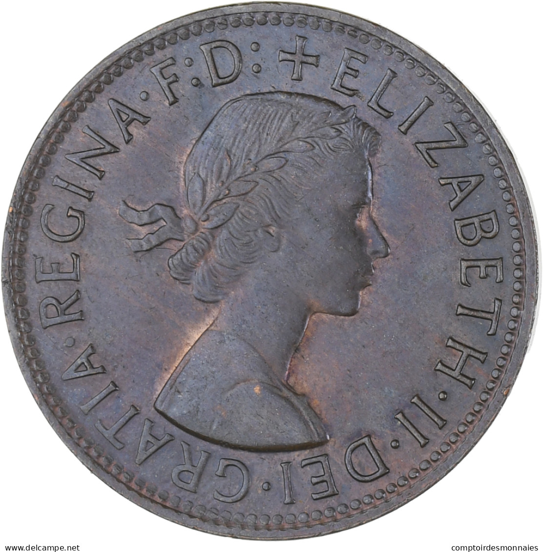 Australie, Elizabeth II, Penny, 1964, SUP, Bronze, KM:56 - Penny