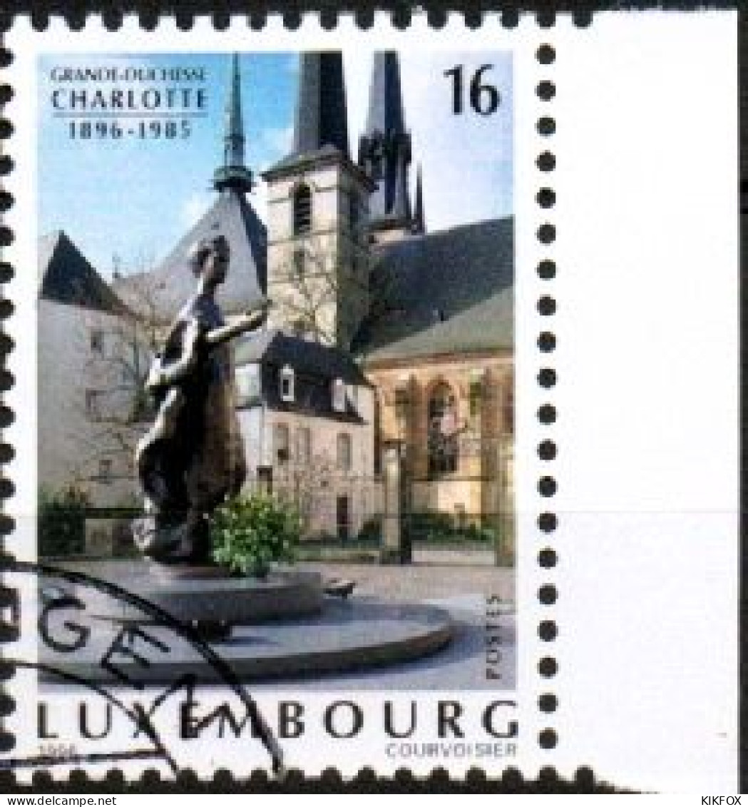 Luxembourg, Luxemburg, 1996,  Y&T 1335, MI 1385, GEBURTSTAG G-D CHARLOTTE,   GESTEMPELT,  Oblitéré - Gebruikt