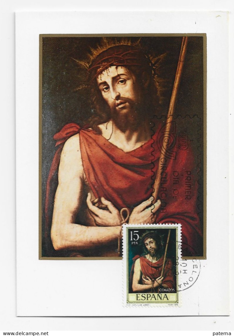 3811   Maxima  Barcelona 1979,  Juan De Juanes, Ecce Homo - Tarjetas Máxima