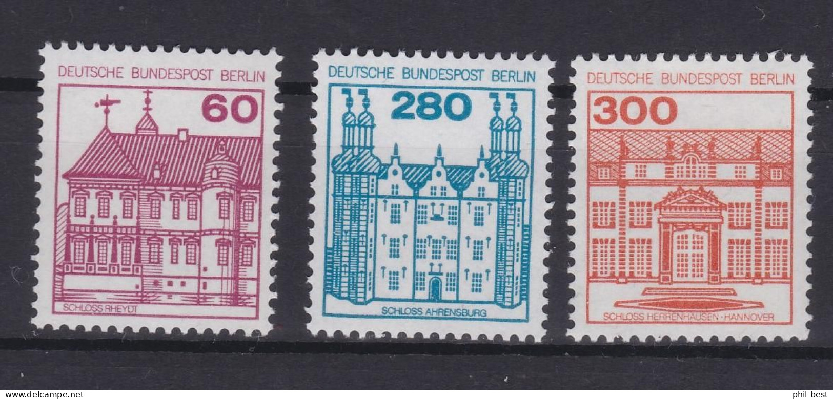 Berlin 611 R 676 R 677 R 3 Rollen Marken Je Mit Nummern ** #H204 - Rollenmarken