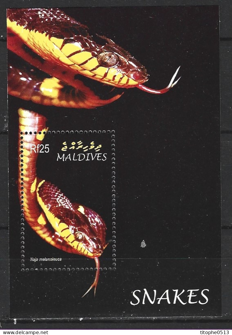 MALDIVES. BF 558 De 2004. Serpent. - Serpents