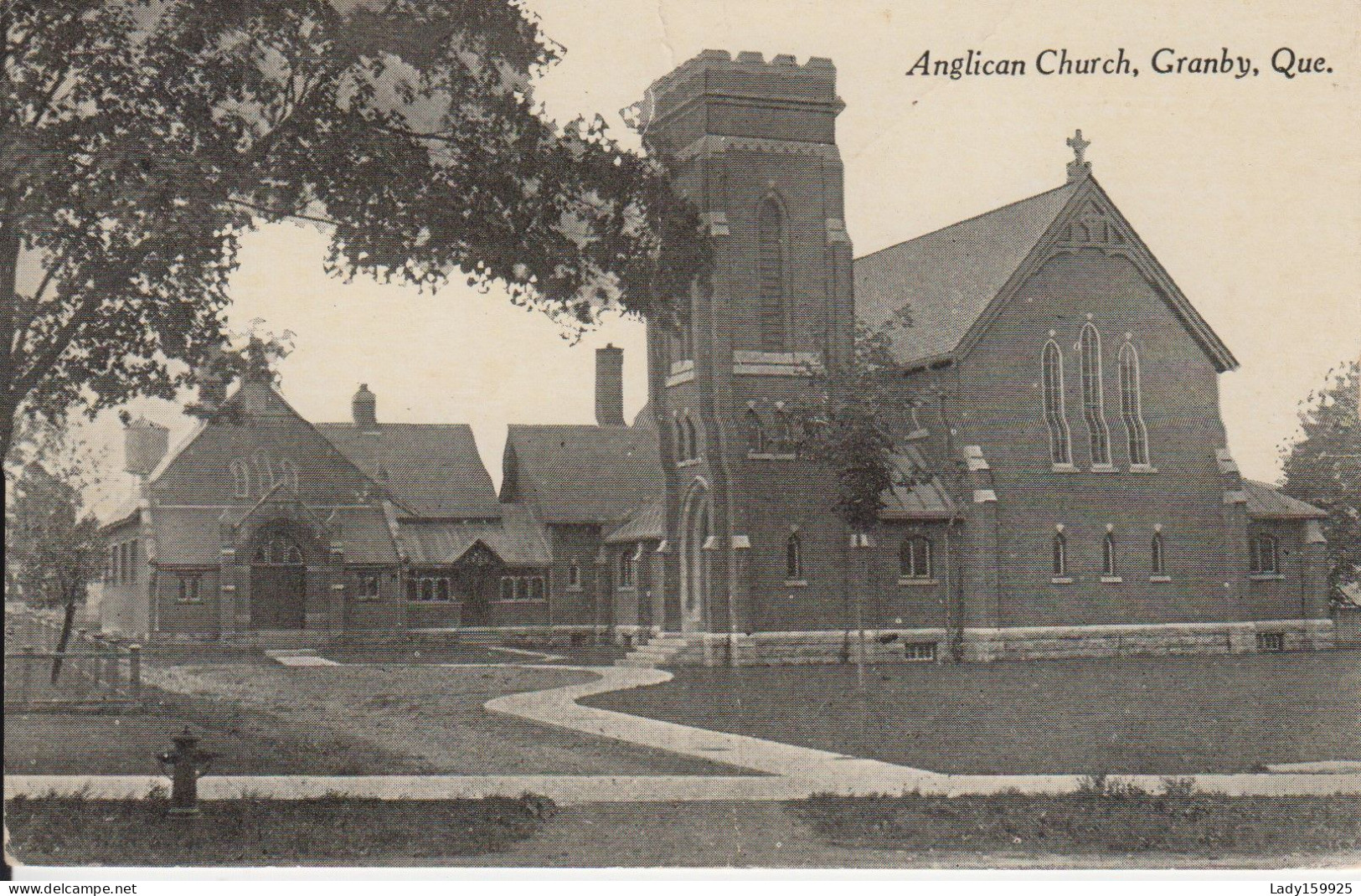 Église Anglicane St Georges Granby Québec Canada Main Street  Anglican Church - Granby