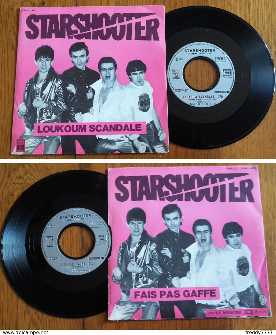 RARE French SP 45t RPM (7") STARSHOOTER «Loukoum Scandale» (1979) - Punk