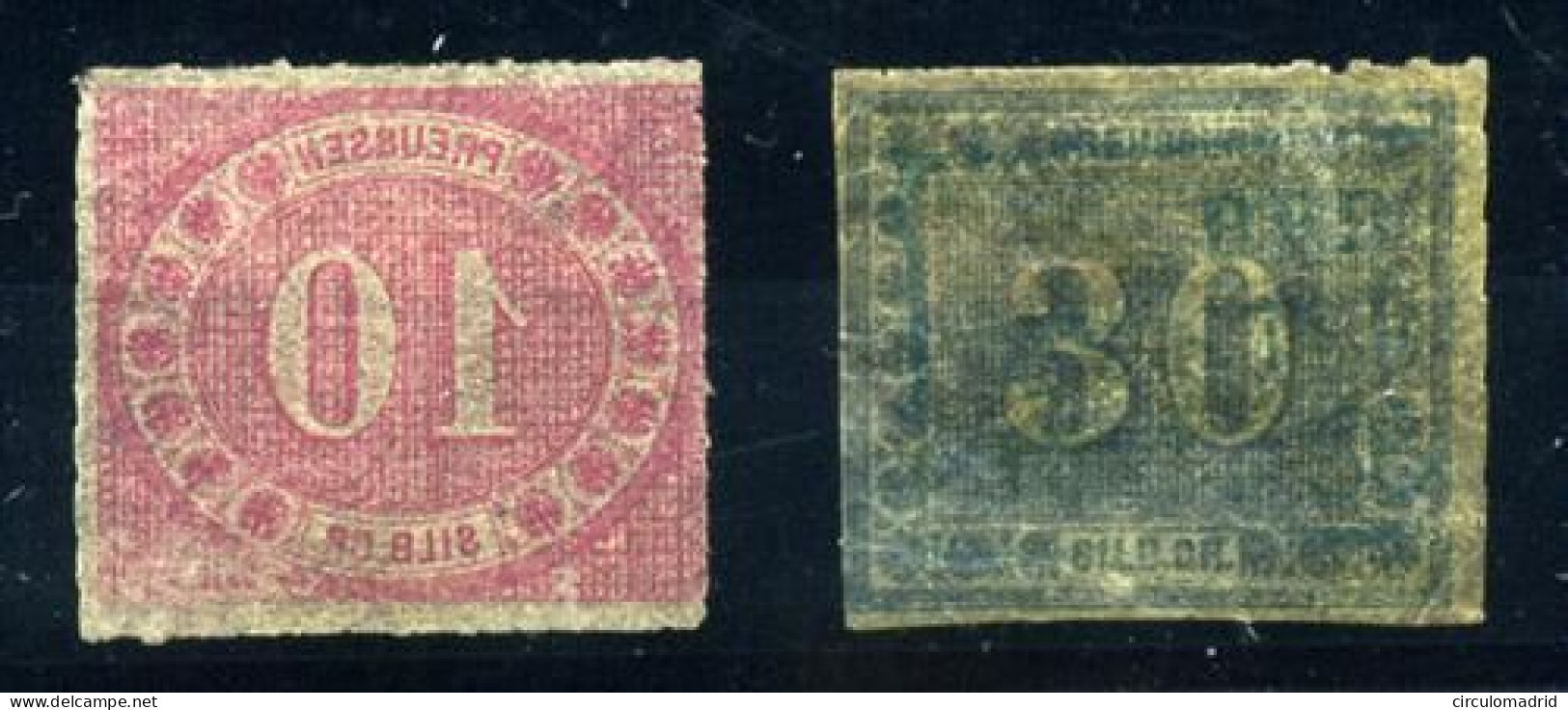 Prusse Nº 21/22. Año 1866. - Mint