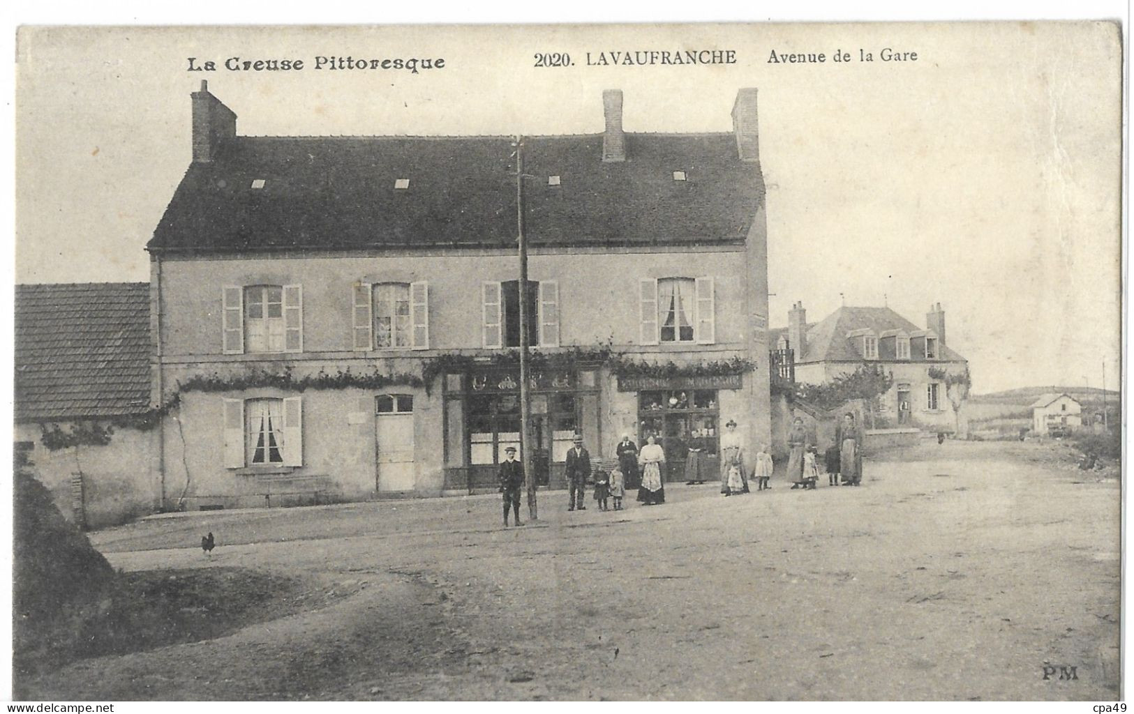 23    LAVAUFRANCHE   AVENUE  DE  LA   GARE - Autres & Non Classés