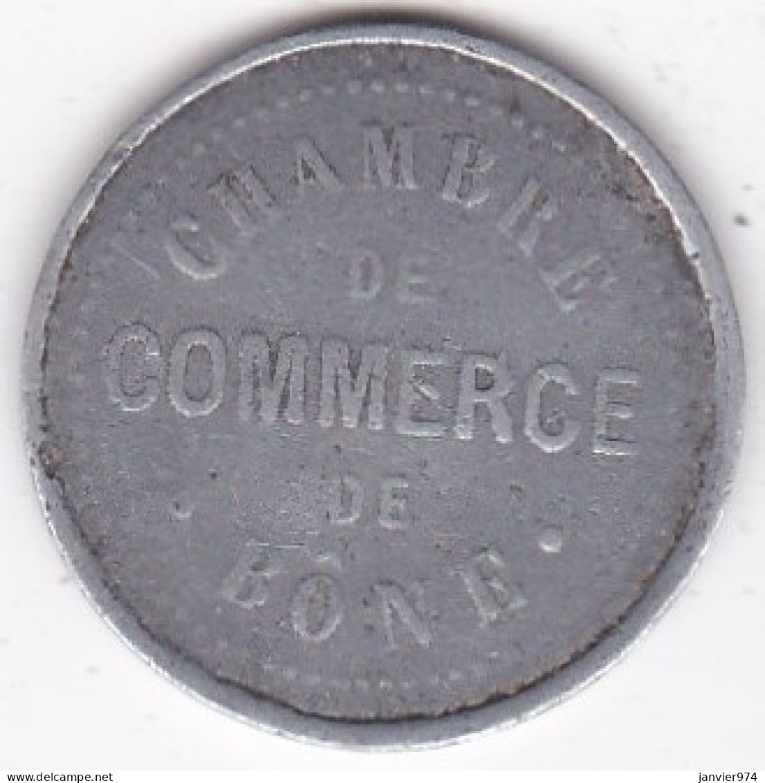 Chambre De Commerce De Bone, 5 Centimes ND, Frappe Monnaie , Aluminium, Lec# 209 - Algérie
