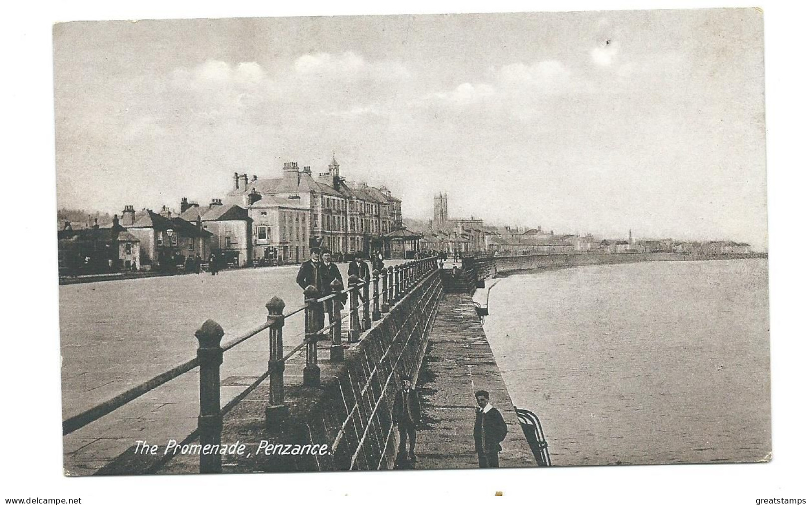 Postcard Cornwall St.ives The Promenade Milton Unused - St.Ives