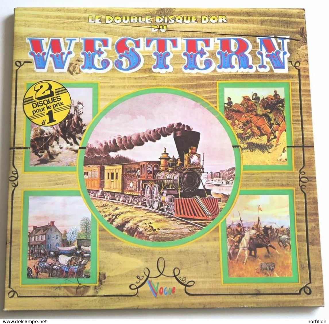 LP Vinyle 33 Tours Le Double Disque D'Or Du Western - Filmmuziek