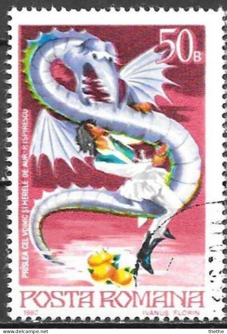 ROUMANIE - Prîslea La Brave Et Les Pommes D'or - Used Stamps