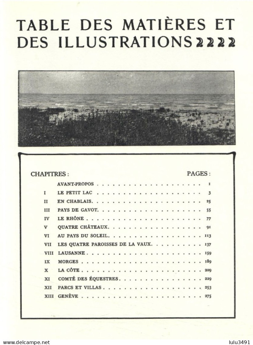 Editions SLATKINE (1981) AUTOUR Du LAC LEMAN - Par Guillaume FATIO - Illustrations De Fréd. Boissonnas - Alpes - Pays-de-Savoie