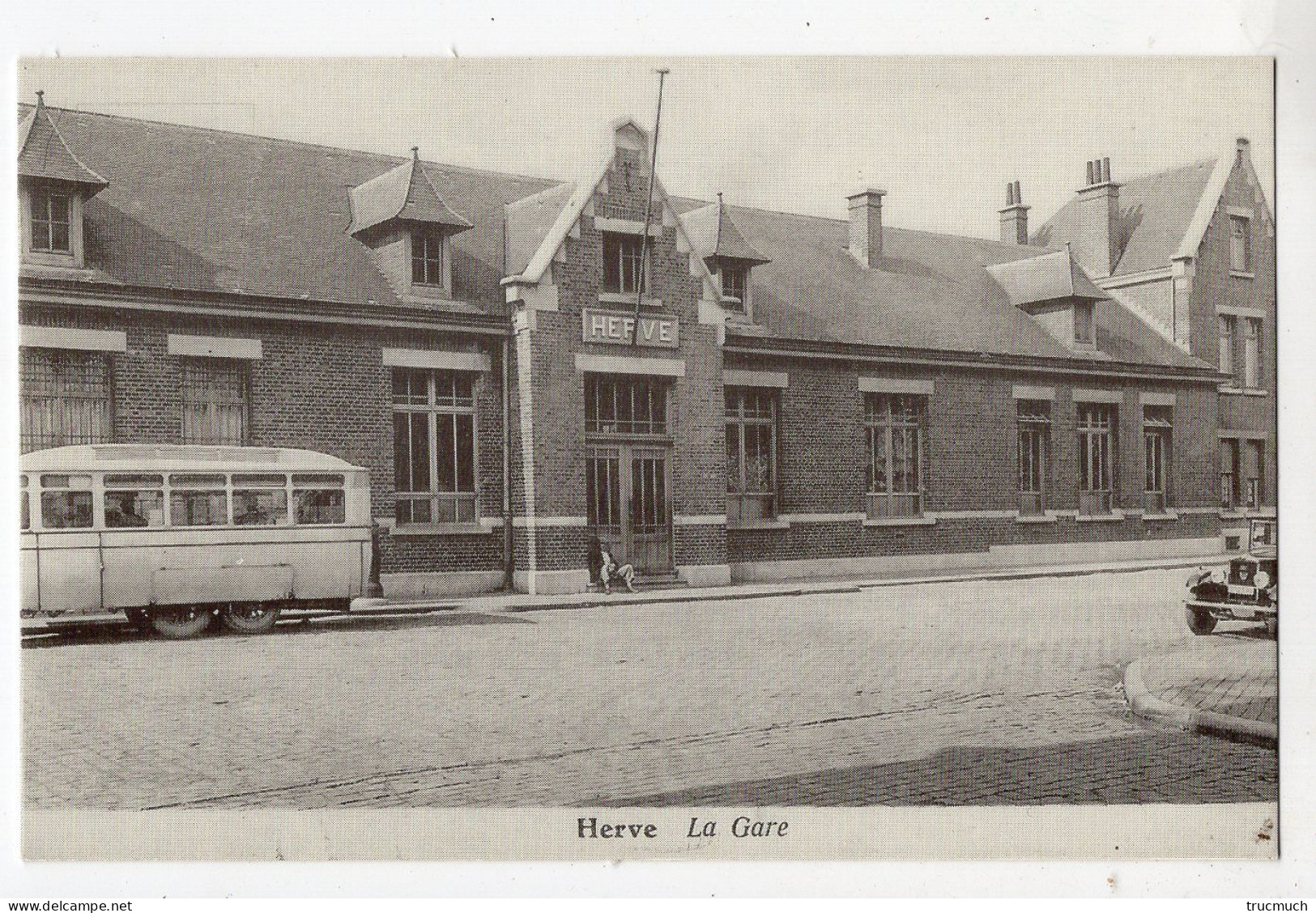 19 - HERVE - La Gare  *Edité Par Le Club Ferroviaire De L'Est De La Belgique, Verviers* - Herve