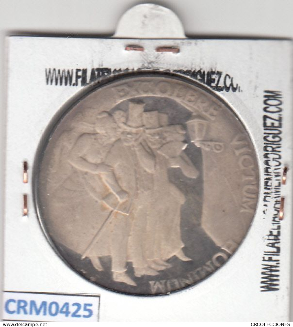 CRM0425 MEDALLA PREMIO NOBEL JOSE ECHEGARAY 1997 PLATA MBC - Firma's