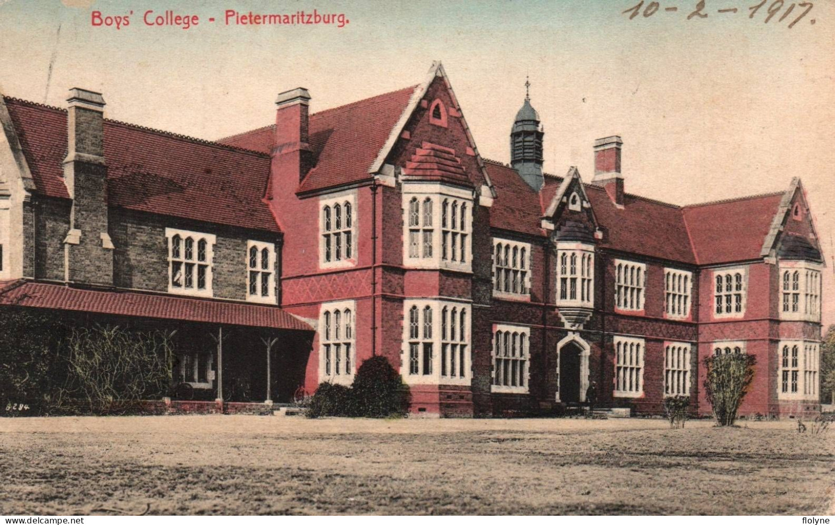 Pietermaritzburg - Boy's College - école School - 1917 - Afrique Du Sud South Africa Transvaal - Sud Africa