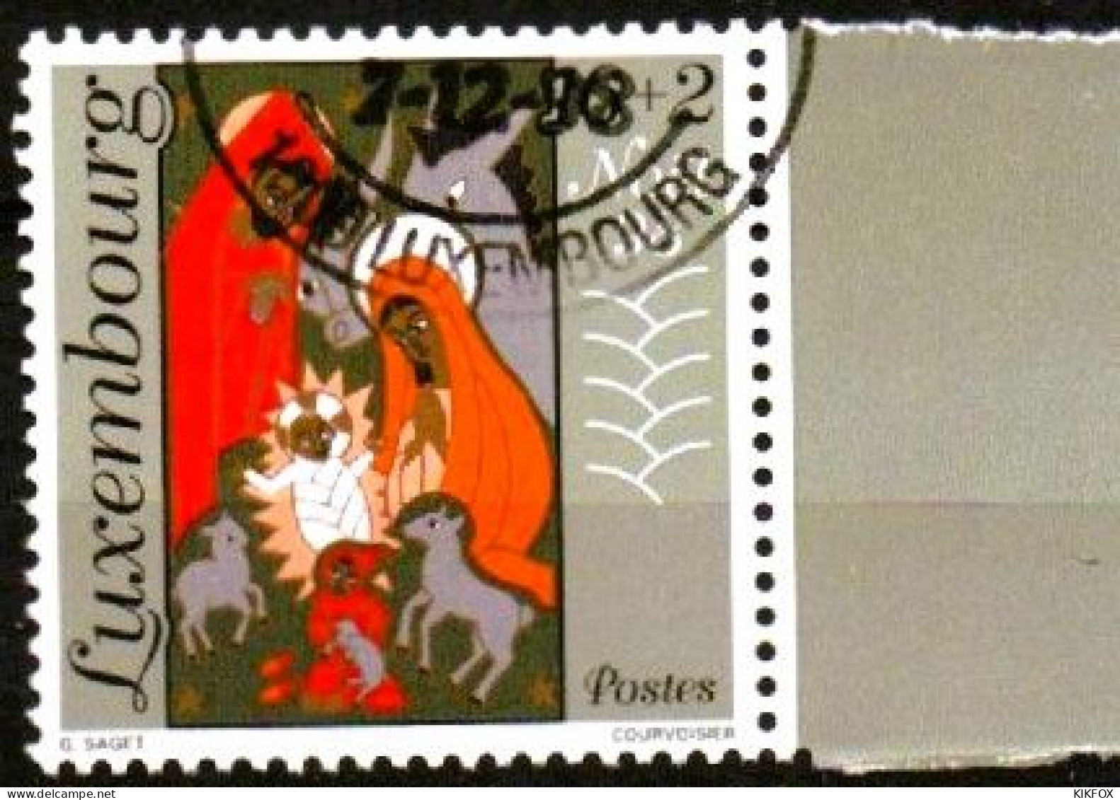 Luxembourg, Luxemburg, 1998, MI 1464, YT 1414, NOEL, WEIHNACHTEN,  GESTEMPELT,  OBLITERE - Used Stamps