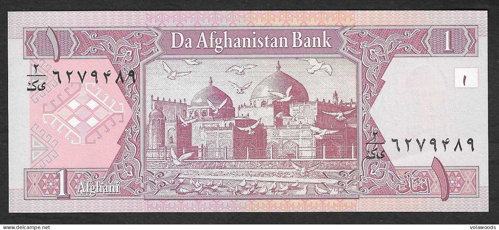 Afghanistan - Banconota Non Circolata FdS UNC Da 1 Afghani P-64a - 2002 #19 - Afghanistán