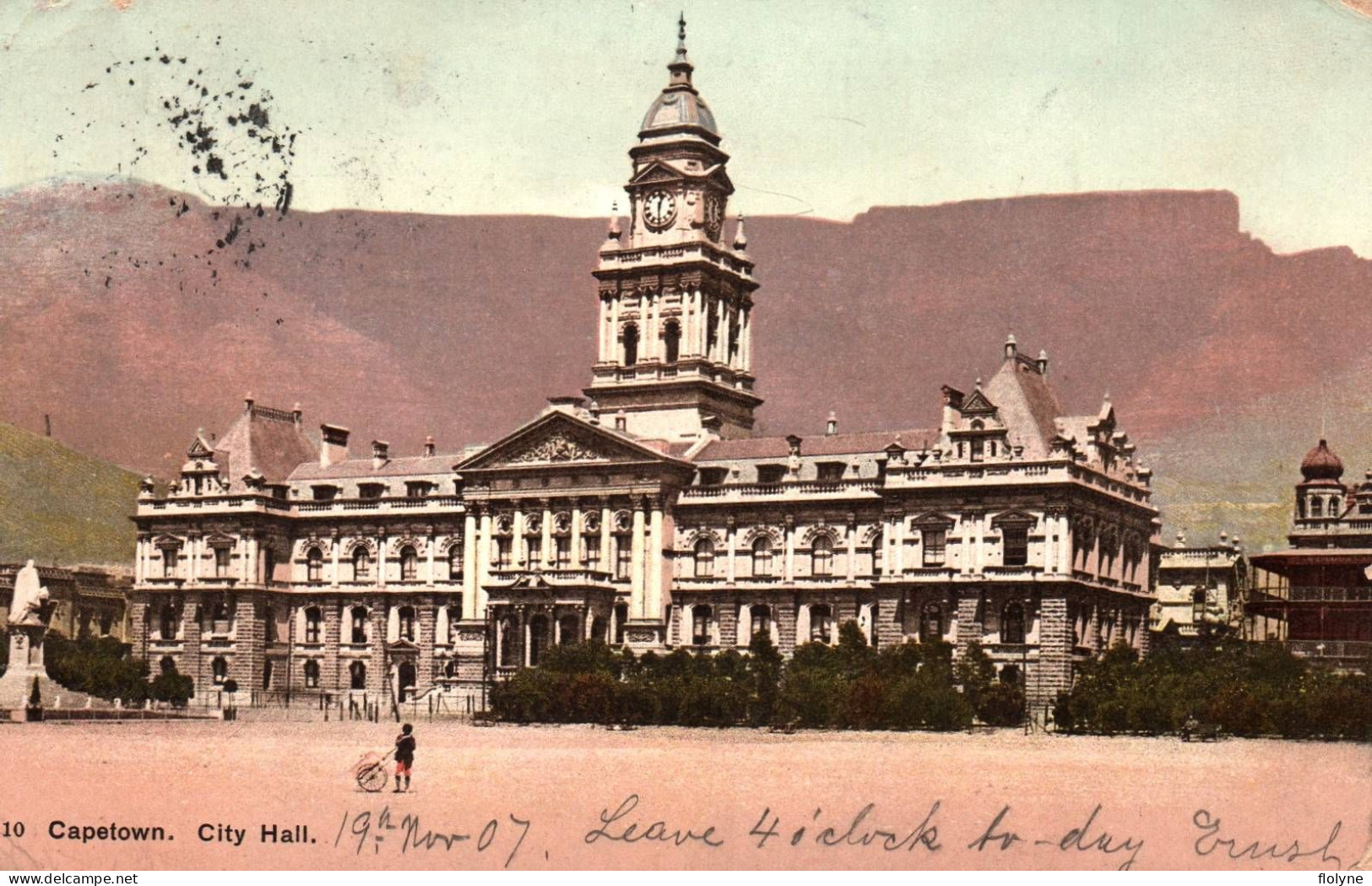 Capetown - City Hall - Afrique Du Sud South Africa Transvaal - Zuid-Afrika