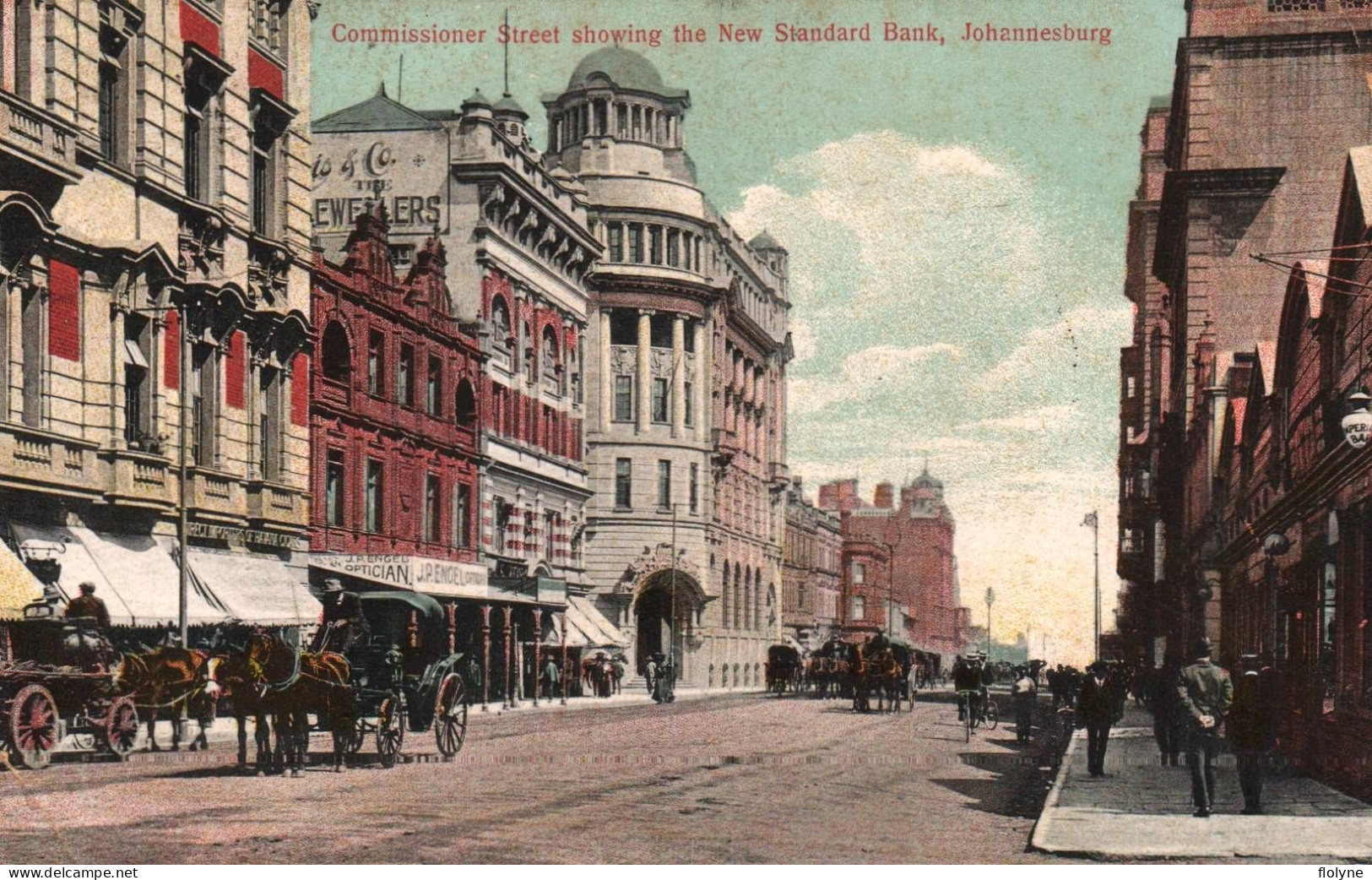 Johannesburg - Commissioner Street Showing The New Standard Bank - Afrique Du Sud South Africa Transvaal - Südafrika