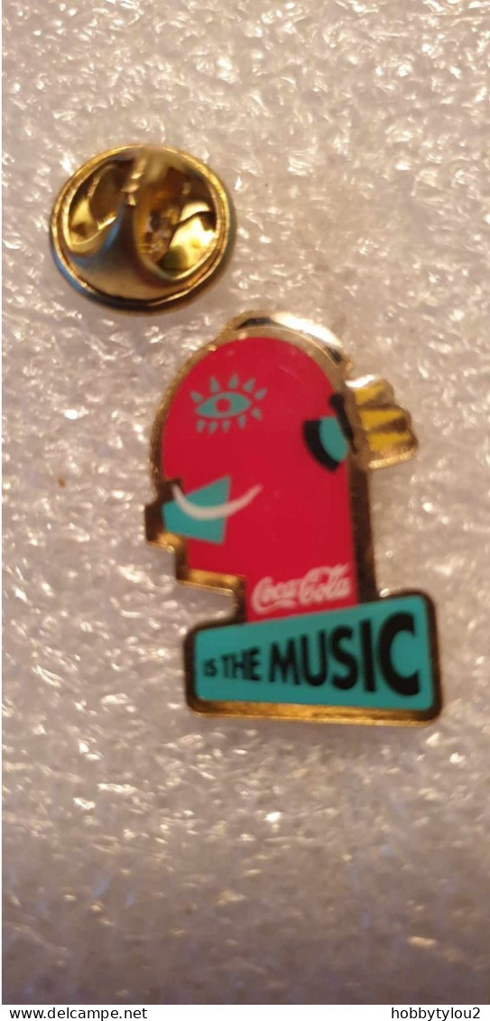 Pin's Coca-Cola Is The Music - Coca-Cola