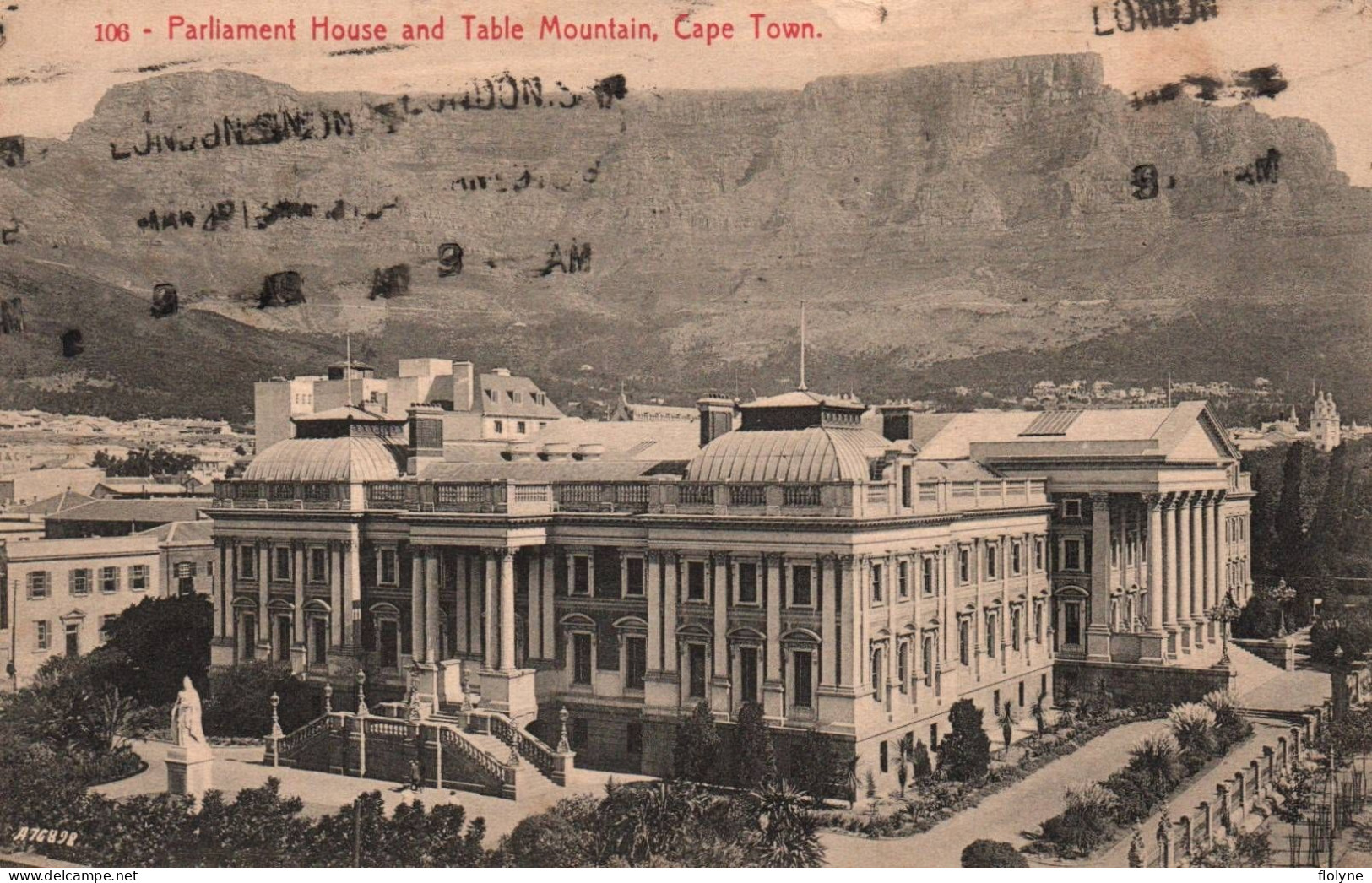 Cape Town - Parliament House And Table Mountain - Afrique Du Sud South Africa Transvaal - Zuid-Afrika