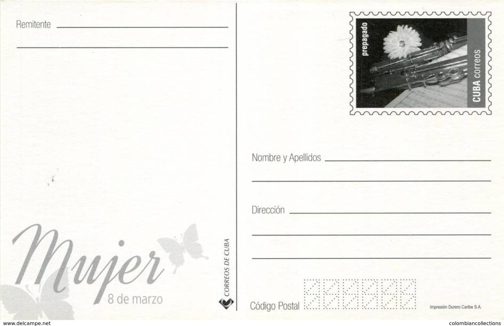 Lote PEP1144, Cuba, Entero Postal Stationery, Mujer, 8 De Marzo, 4-10, Women's Day - Tarjetas – Máxima