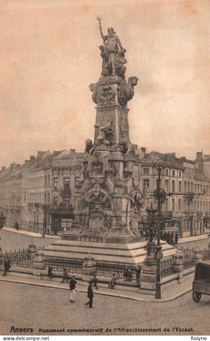 Anvers - Antwerpen - Place Et Monument Commémoratif De L'affranchissement De L'escaut - Belgique Belgium - Antwerpen