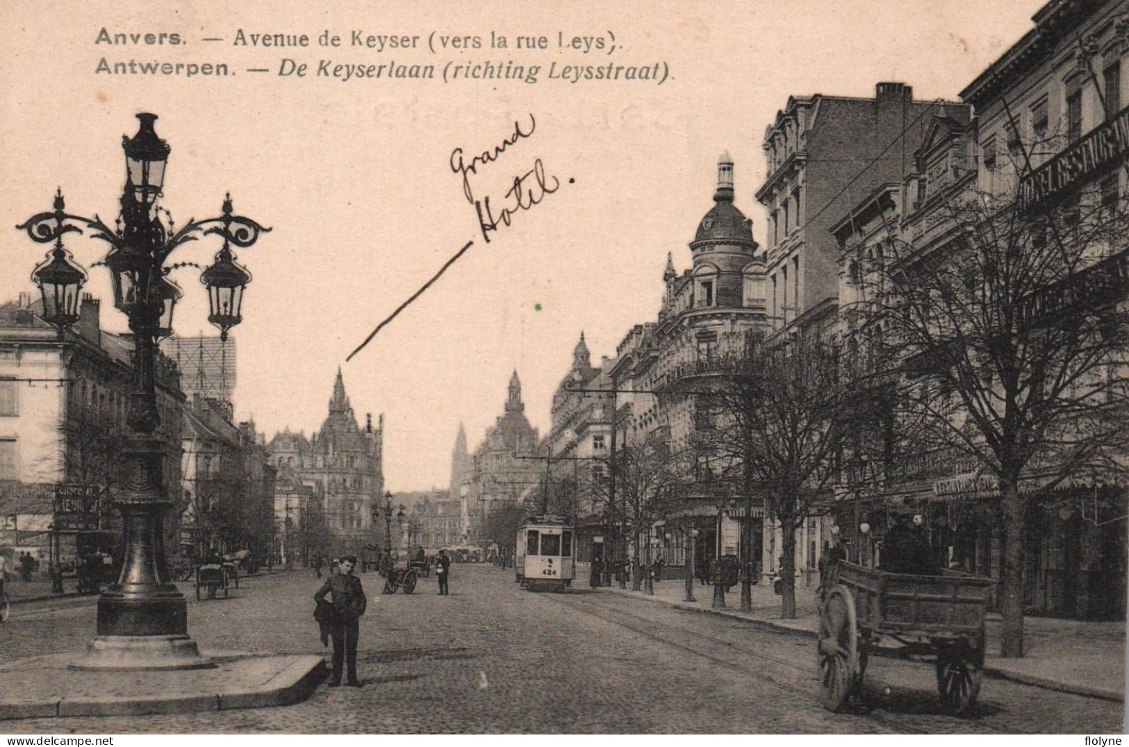 Anvers - Antwerpen - Avenue De Kayser - Tram Tramway - Belgique Belgium - Antwerpen