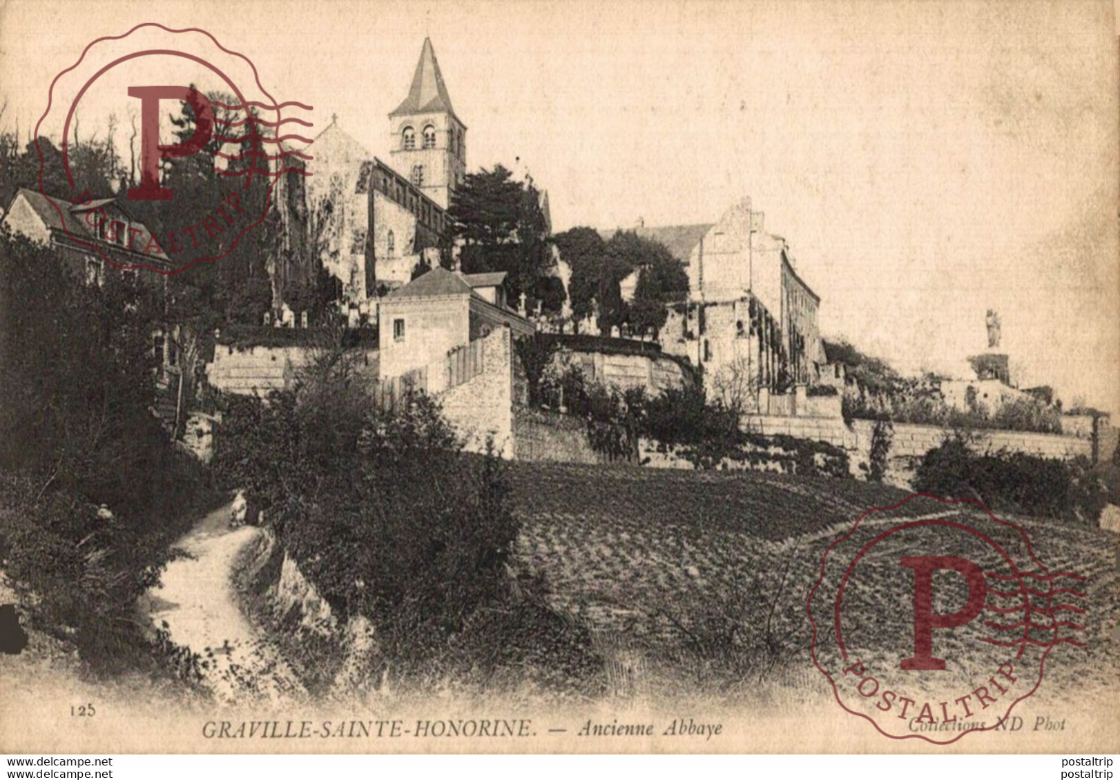 GRAVILLE SAINT HONORINE Ancienne Abbaye             France Frankrijk Francia - Graville