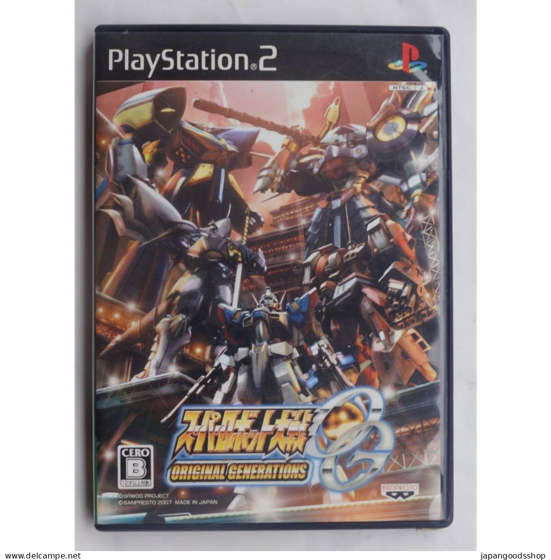 PS2 Japanese : Super Robot Taisen Original Generations - Playstation 2