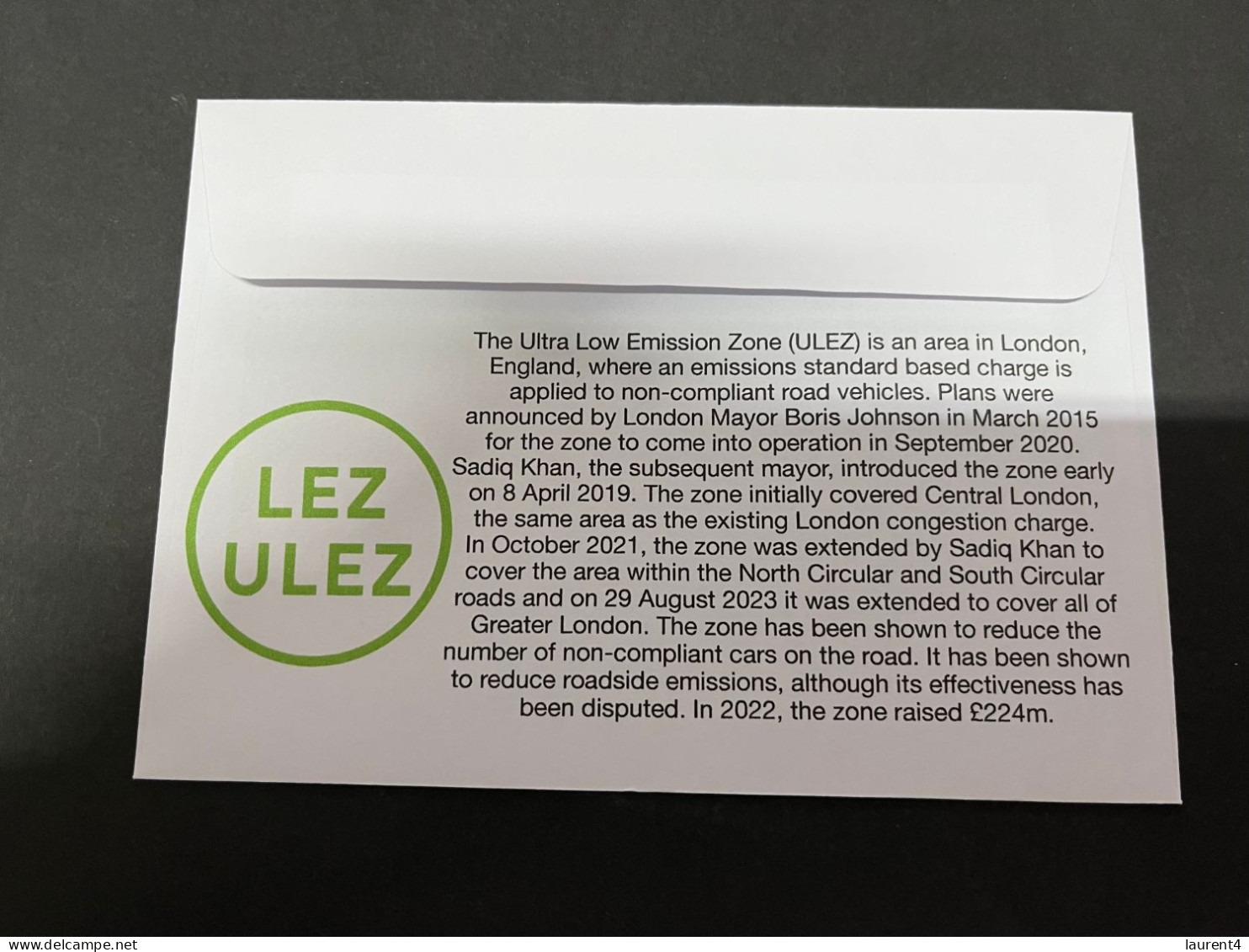 31-8-2023 (3 T 44) UK - ULEZ Is Expanding Across All London Boroughs From 29 August 2023 - Other & Unclassified