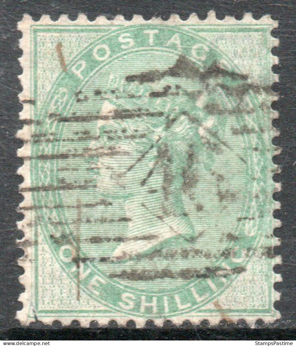 REINO UNIDO – GREAT BRITAIN Sello Usado De 1 Schilling REINA VICTORIA Año 1856 – Valorizado En Catálogo U$S 300.00 - Oblitérés