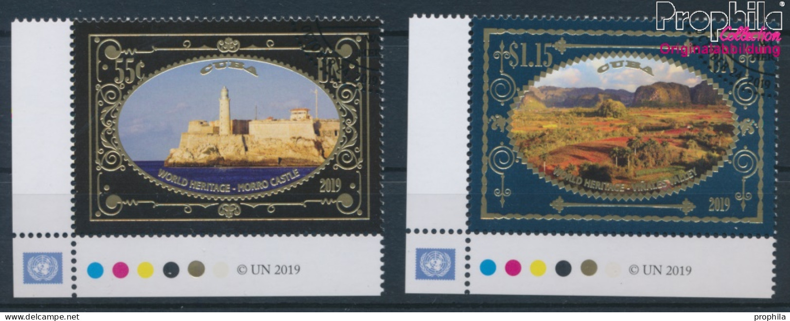 UNO - New York 1722-1723 (kompl.Ausg.) Gestempelt 2019 UNESCO Welterbe: Kuba (10159910 - Used Stamps