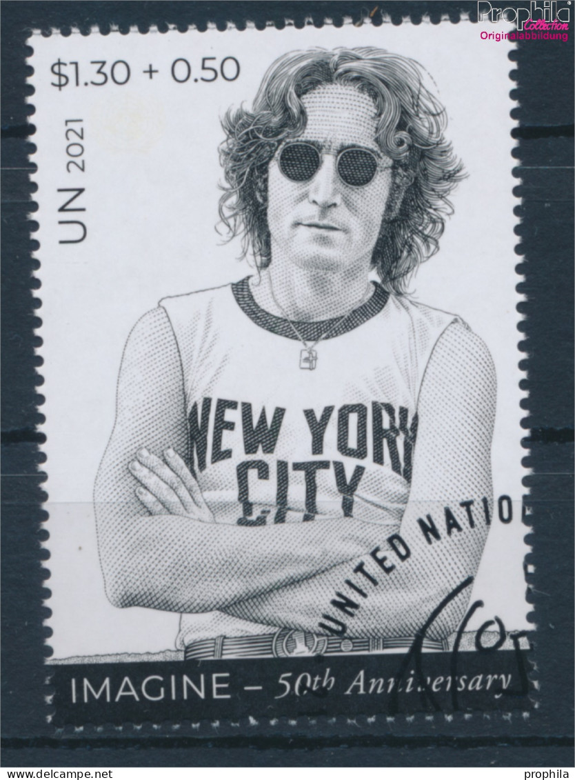 UNO - New York 1812 (kompl.Ausg.) Gestempelt 2021 Imagine Von John Lennon (10159827 - Usati