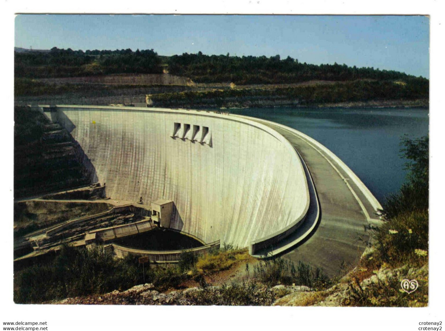 39 Le Barrage De VOUGLANS D'ORGELET à Moirans En Montagne N°39 289 39 VOIR DOS - Orgelet