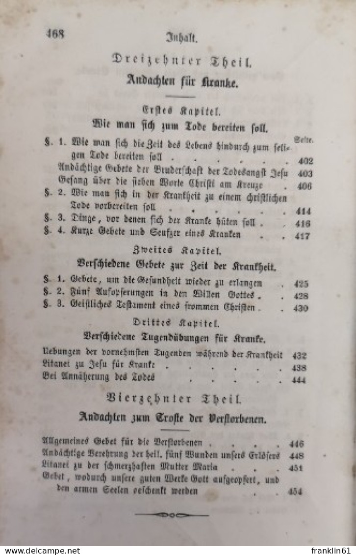 Des ehrwürdigen P. Alexander Wille aus der Gesellschaft Jesu vollständiges Gebet- und Tugendbuch.