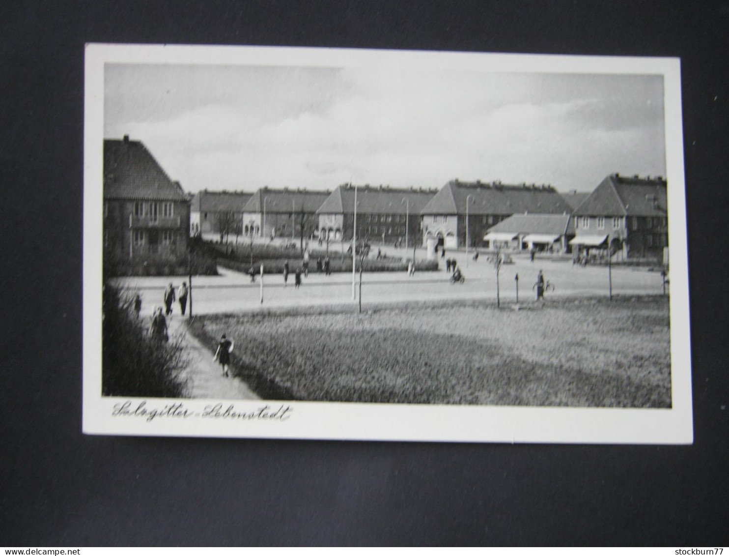 SALZGITTER LEBENSTEDT  , Strasse,  Seltene  Karte Um 1950 - Salzgitter