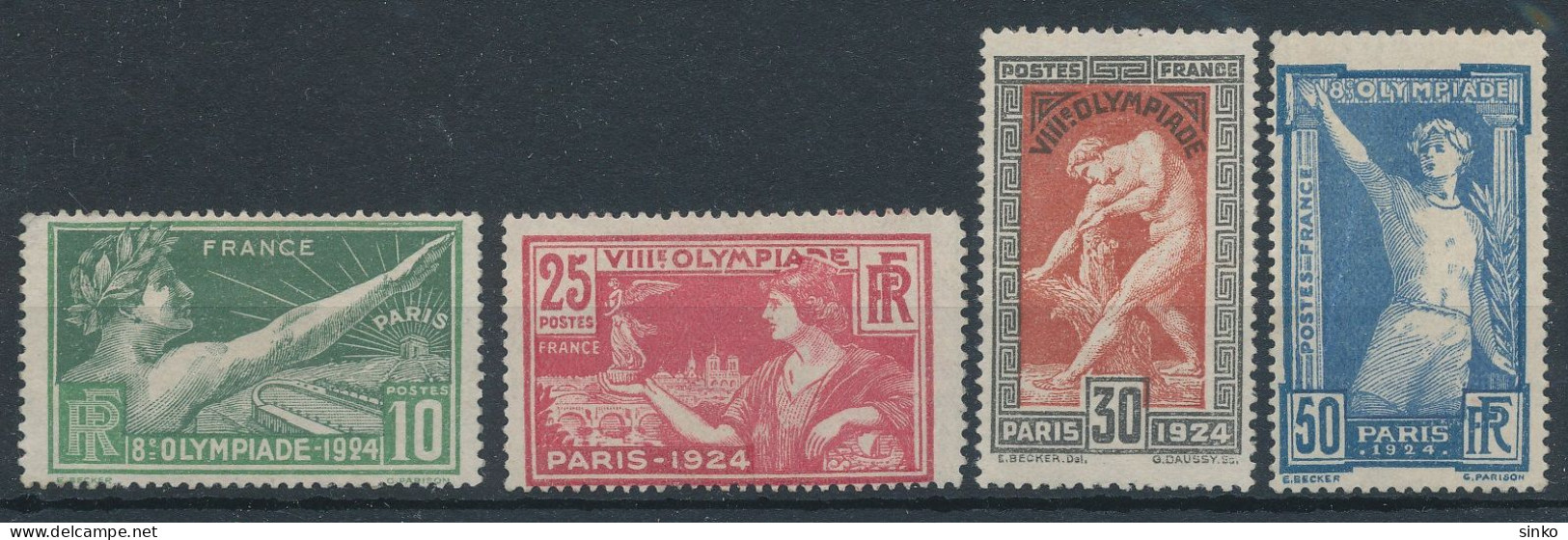 1924. France - Olympics - Verano 1924: Paris