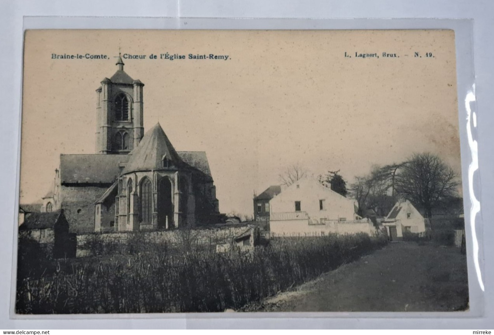 @J@  -  BRAINE-LE-COMTE  -  Choeur De L'Eglise Saint-Remy  -  Zie / Voir Scan's - Braine-le-Comte