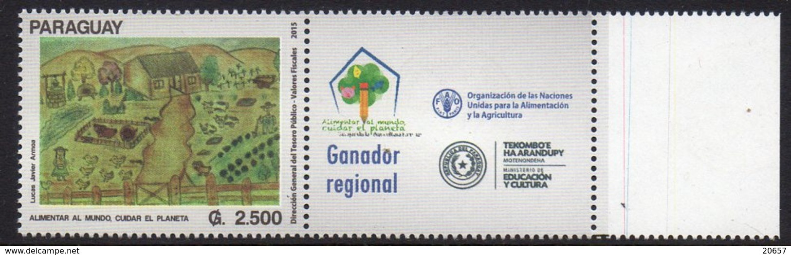Paraguay 3203 FAO ONU Alimentation - Contra El Hambre