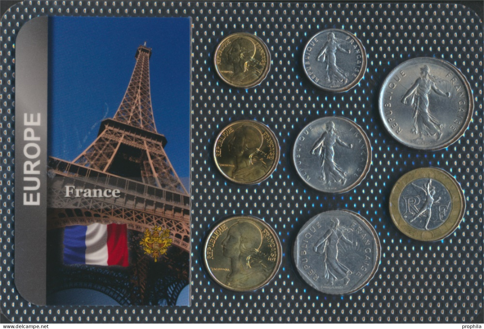 Frankreich Vorzüglich Kursmünzen Vorzüglich Ab 1960 5 Centimes Bis 10 Francs (10091492 - Andere & Zonder Classificatie