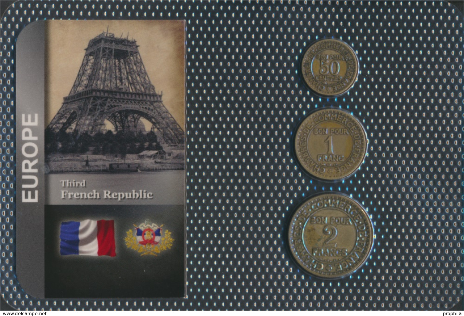 Frankreich Sehr Schön Kursmünzen Sehr Schön Ab 1920 50 Centimes Bis 2 Francs (10091481 - Otros & Sin Clasificación