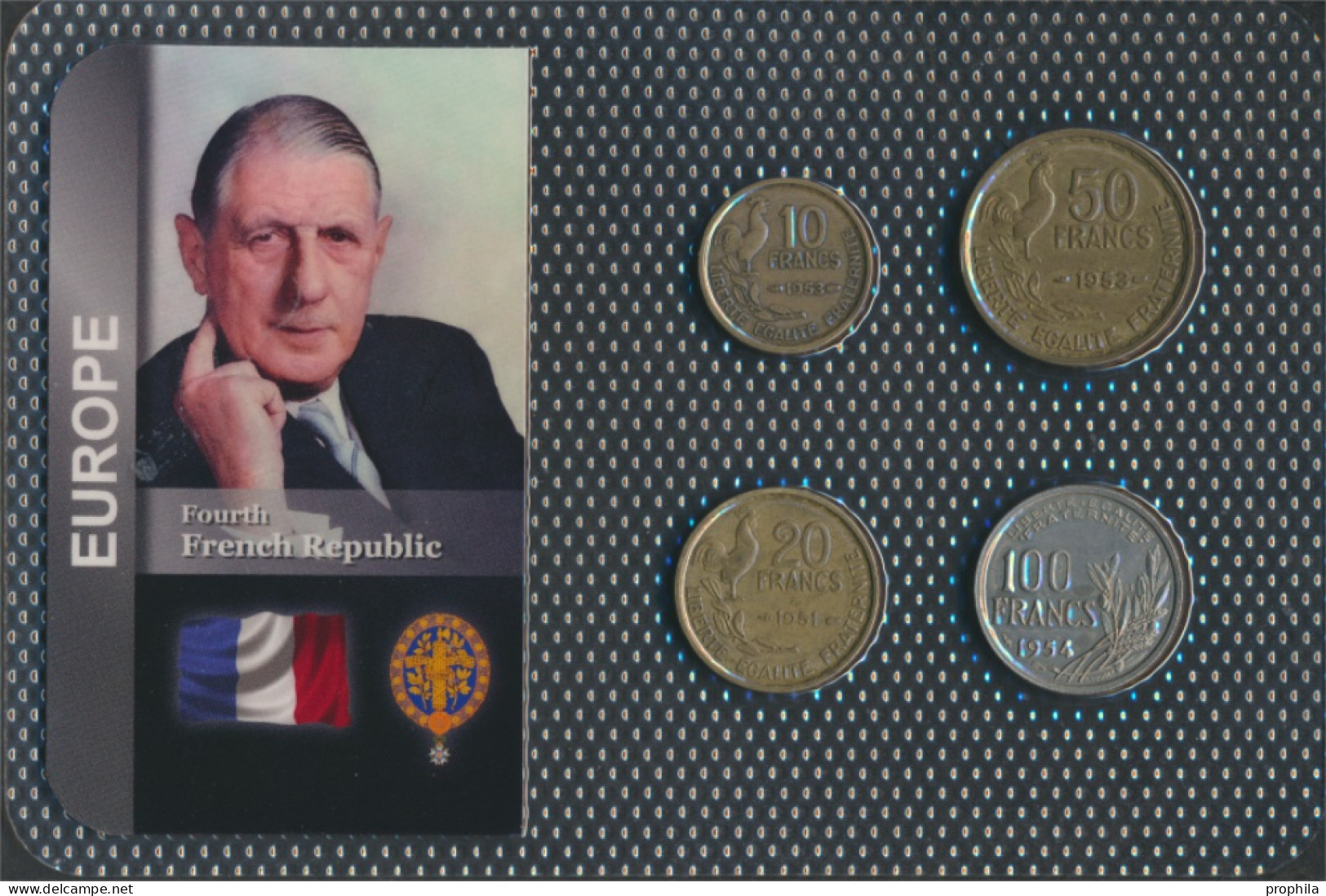 Frankreich Sehr Schön Kursmünzen Sehr Schön Ab 1950 10 Francs Bis 100 Francs (10091485 - Otros & Sin Clasificación