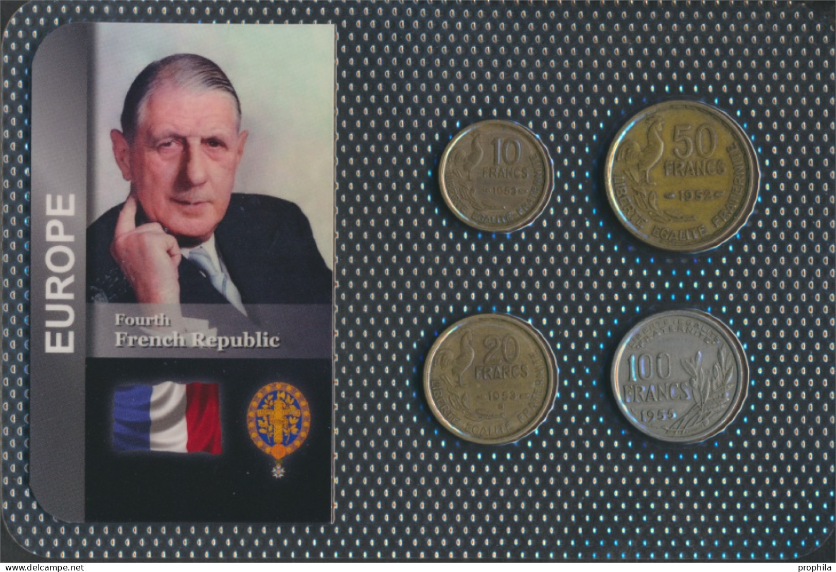 Frankreich Sehr Schön Kursmünzen Sehr Schön Ab 1950 10 Francs Bis 100 Francs (10091486 - Otros & Sin Clasificación