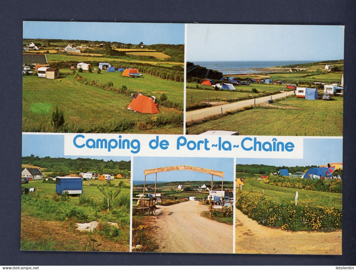 CPM - 22 - PLEUBIAN -  LE CAMPING DE PORT-LA-CHAINE - Pleubian