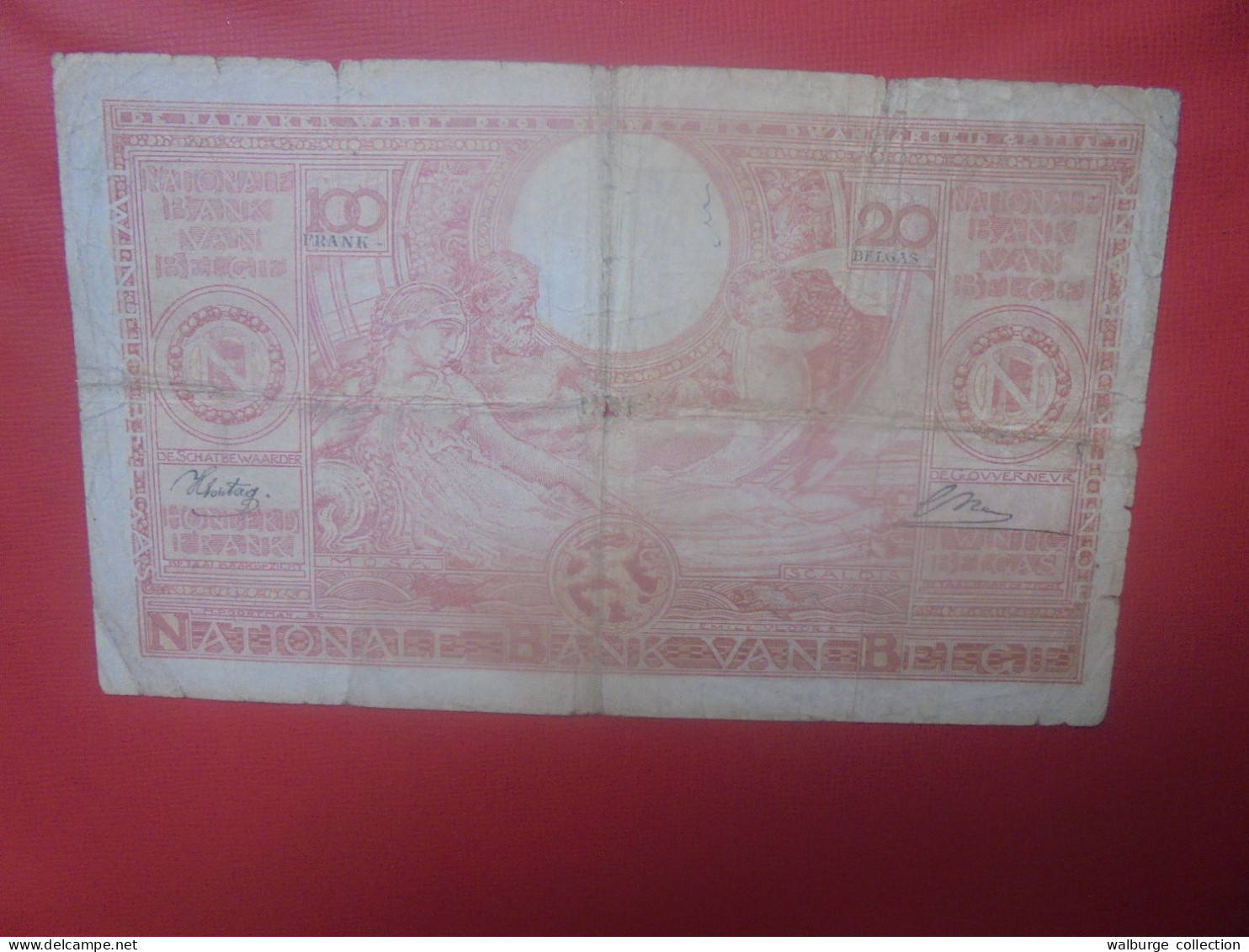 BELGIQUE 100 Francs 4-11-1944 Circuler (B.18) - 100 Frank & 100 Frank-20 Belgas