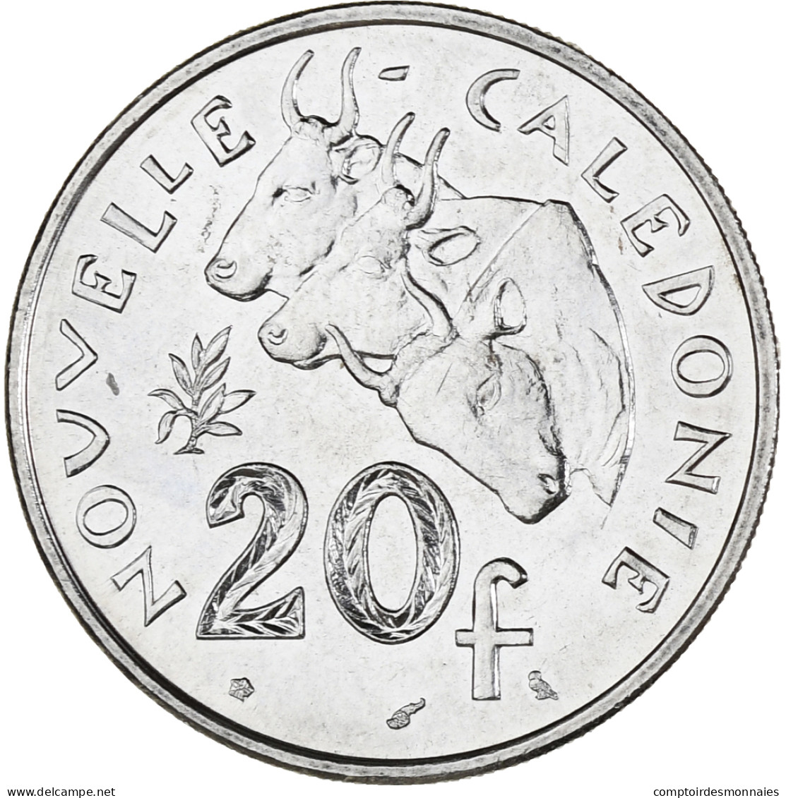 Monnaie, Nouvelle-Calédonie, 20 Francs, 1972, Paris, SUP, Nickel, KM:12 - Neu-Kaledonien