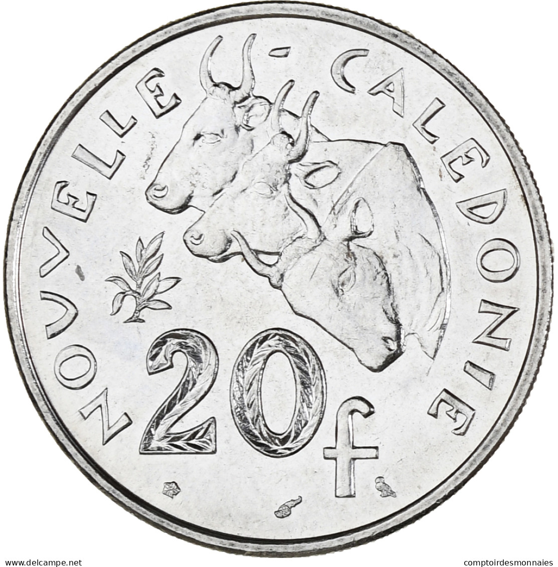 Monnaie, Nouvelle-Calédonie, 20 Francs, 1972, Paris, SUP, Nickel, KM:12 - Nouvelle-Calédonie